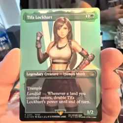 Tifa Lockhart - #391 Foil (Borderless) Final Fantasy - MtgðŸ”¥ - Image 1