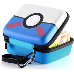Pokemon TCG Card Storage Case–Pokeball Design Album Pouch for 400+ Trading Cards - Image 3