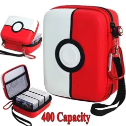 Pokemon TCG Card Storage Case–Pokeball Design Album Pouch for 400+ Trading Cards - Image 4