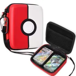 Pokemon TCG Card Storage Case–Pokeball Design Album Pouch for 400+ Trading Cards - Image 5