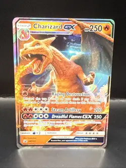 PokÃ©mon TCG Charizard GX SM195 Detective Pikachu Promo Holo Card - Image 3