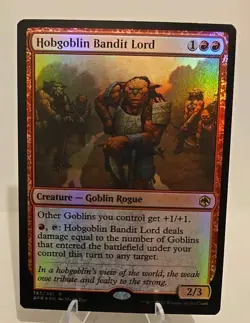 Hobgoblin Bandit Lord MTG Adventures in the Forgotten Realms Foil - Image 1