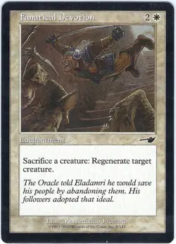 Fanatical Devotion Nemesis Common – MTG Magic the Gathering Card - Image 1