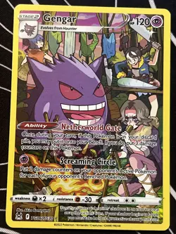 Pokemon Lost Origin TG06 Gengar Full Art Trainer Gallery Ultra Rare - Image 4