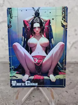 boa hancock Trading Card Waifu Goddess Story Anime Girl holo Card Manga Full - Image 3