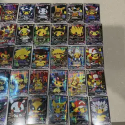 Pokemon Pikachu Cosplay Custom Art Set Of 55 Cards Holo Near Mint - Image 4