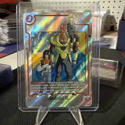 Android 16 SB01-002 Gold Alternate Art Dragon Ball Manga Booster Card Fusion - Image 1