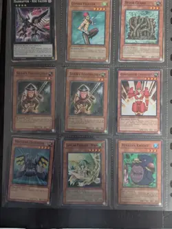 Yu-Gi-Oh! Small Collection Binder Of 90 Cards 1996 first edition in plastic - Image 10