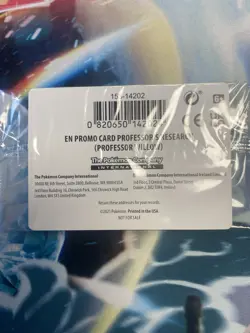 En Promo Card Professor’s Research (Professor Willow) Sealed / NEW Pokémon TCG - Image 3