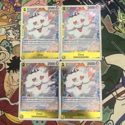 OP11-106 Zeus : Rare English One Piece TCG Card : OP11 x4 - Image 2