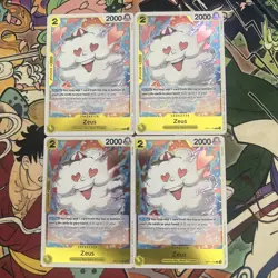 OP11-106 Zeus : Rare English One Piece TCG Card : OP11 x4 - Image 5