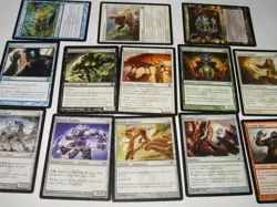 MTG 13x Scars of Mirrodin artifact red green mixed magic card lot MP - Image 1