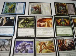 MTG 13x Scars of Mirrodin artifact red green mixed magic card lot MP - Image 3