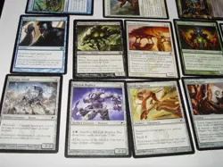 MTG 13x Scars of Mirrodin artifact red green mixed magic card lot MP - Image 4