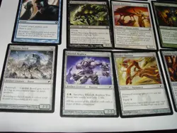 MTG 13x Scars of Mirrodin artifact red green mixed magic card lot MP - Image 5