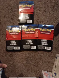 Pokemon TCG  Pack with 1 Foil Card Guaranteed - New/Sealed - Lot of 4 - Image 4