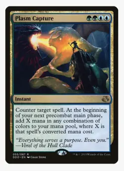 Plasm Capture #55 DDO Magic Card in a Protective Sleeve NM - Image 1