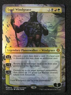 Lord Windgrace (Borderless) Special Guests Foil - Image 2