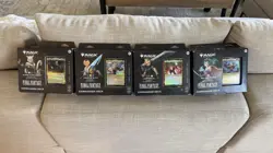 Magic the Gathering Final Fantasy COMMANDER DECK - FULL SET of 4 - NEW, SEALED - Image 1