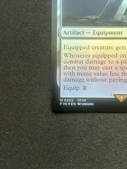 Magic: The Gathering Final Fantasy Buster Sword Foil Mythic Rare 255 *NM* - Image 5