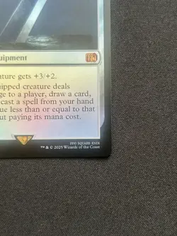 Magic: The Gathering Final Fantasy Buster Sword Foil Mythic Rare 255 *NM* - Image 6