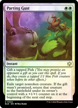 MTG-Parting Gust Bloomburrow(NM-FOIL)#24 - Image 1