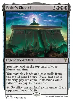 NM MTG BOLAS'S CITADEL WHITE BORDER MYSTERY BOOSTER 2 - Image 1
