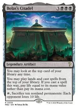 NM MTG BOLAS'S CITADEL WHITE BORDER MYSTERY BOOSTER 2 - Image 2