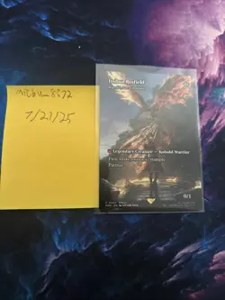 Joshua Rosfield   Rograkh, Son Of Rohgahh Commandfest Promo NONFOIL English - Image 3