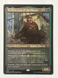 Reyhan, Last of the Abzan (ETCHED FOIL)  - 534 CMR [MTG] - Image 1