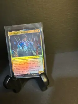 MTG Cid, Timeless Artificer (0418) Final Fantasy Foil Uncommon - Image 2