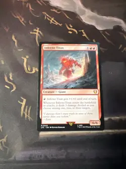 x1 Inferno Titan M MTG Commander: The Lord of the Rings: Tales of Middle-Earth M - Image 1