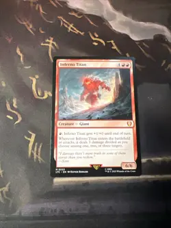 x1 Inferno Titan M MTG Commander: The Lord of the Rings: Tales of Middle-Earth M - Image 2