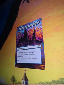 MTG ALTERED 1X Minamo, School at Water's Edge magic the gathering Hogwarts - Image 2