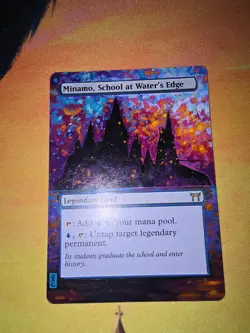 MTG ALTERED 1X Minamo, School at Water's Edge magic the gathering Hogwarts - Image 5