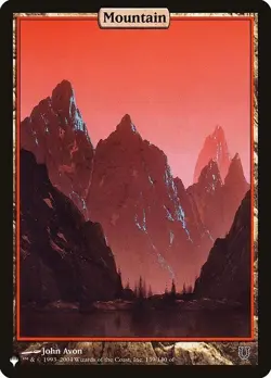 MTG Mountain (UNH) | The List Reprints Regular NM - Image 1