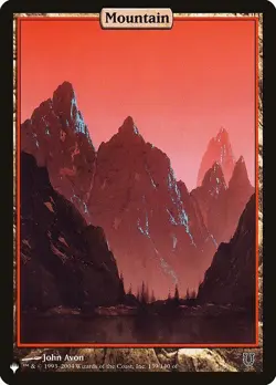 MTG Mountain (UNH) | The List Reprints Regular NM - Image 2