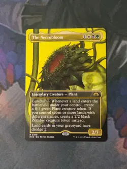 The Necrobloom - Borderless | 7% Off 2+ | MH3 | NM | MTG - Image 1