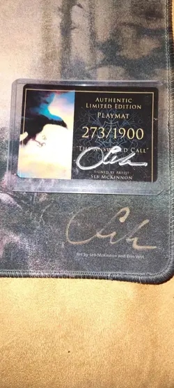 The Answered Call Playmat Seb McKinnon Erin Vest Kickstarter Cert 273 Ultra PRO - Image 2