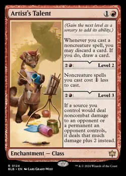 MTG Artist's Talent ** Bloomburrow ** English (NM) - Image 1