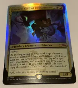 🌟 Discord, Lord of Disharmony FOIL My Little Pony 🌈Secret Lair Drop MTG 🌟 - Image 1