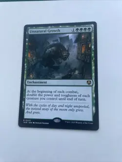 Unnatural Growth - Innistrad Remastered (INR) - Magic: The Gathering - MTG - NM - Image 1