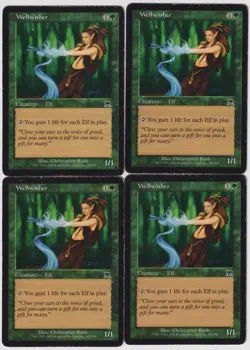 MTG 4X Wellwisher X4 Onslaught Magic - PL/HP - Image 1