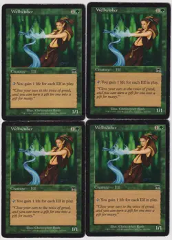 MTG 4X Wellwisher X4 Onslaught Magic - PL/HP - Image 2