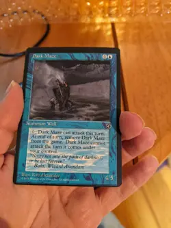 MTG Dark Maze Homelands off center miscut misprint error - Image 2