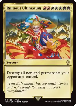Foil - Ruinous Ultimatum (Surge Foil) - 329 / NM / English MTG - Image 2