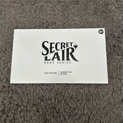 MTG Slay the Day RAINBOW FOIL Secret Lair SLD Festival in a Box 2025 NEW SEALED - Image 1