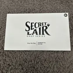 MTG Slay the Day RAINBOW FOIL Secret Lair SLD Festival in a Box 2025 NEW SEALED - Image 2