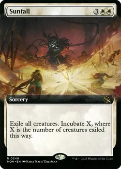 MTG Sunfall Extended Art ** March of the Machine ** English (NM) - Image 3