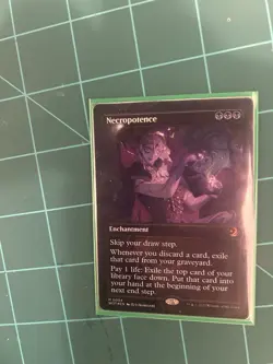 Necropotence (Anime Borderless) (Confetti Foil) Wilds of Eldraine: Enchanting... - Image 6